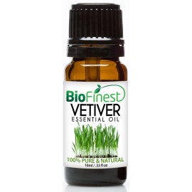 Vetiver Essential Oil - 100% Pure Undiluted - Therapeutic Grade - Aromatherapy - Promote Sleep - Reduce Inflammation