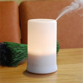 A2 (100ml) Ultrasonic Aroma Diffuser/ Air Humidifier/ Purifier/ 7-Color LED, 4-Timer, 3 Hours Mist, Auto Off, Super Quiet