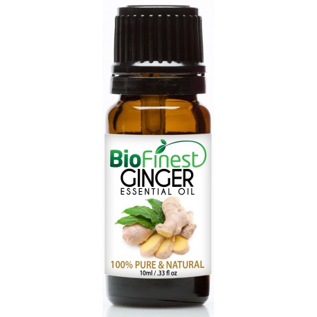 Ginger Essential Oil - 100% Pure Undiluted - Therapeutic Grade - Best For Aromatherapy - Digestion Health - Reduce Cholesterol