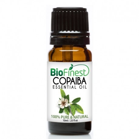 Copaiba Essential Oil - 100% Pure Undiluted - Therapeutic Grade - Best For Aromatherapy -  Aid Digestion, Promote Skin Healing