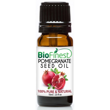 Pomegranate Seed Organic Oil - 100% Pure Cold-Pressed -  Premium Quality - Rich in Antioxidant/Vitamin C/K/B6 - Fight Cancer