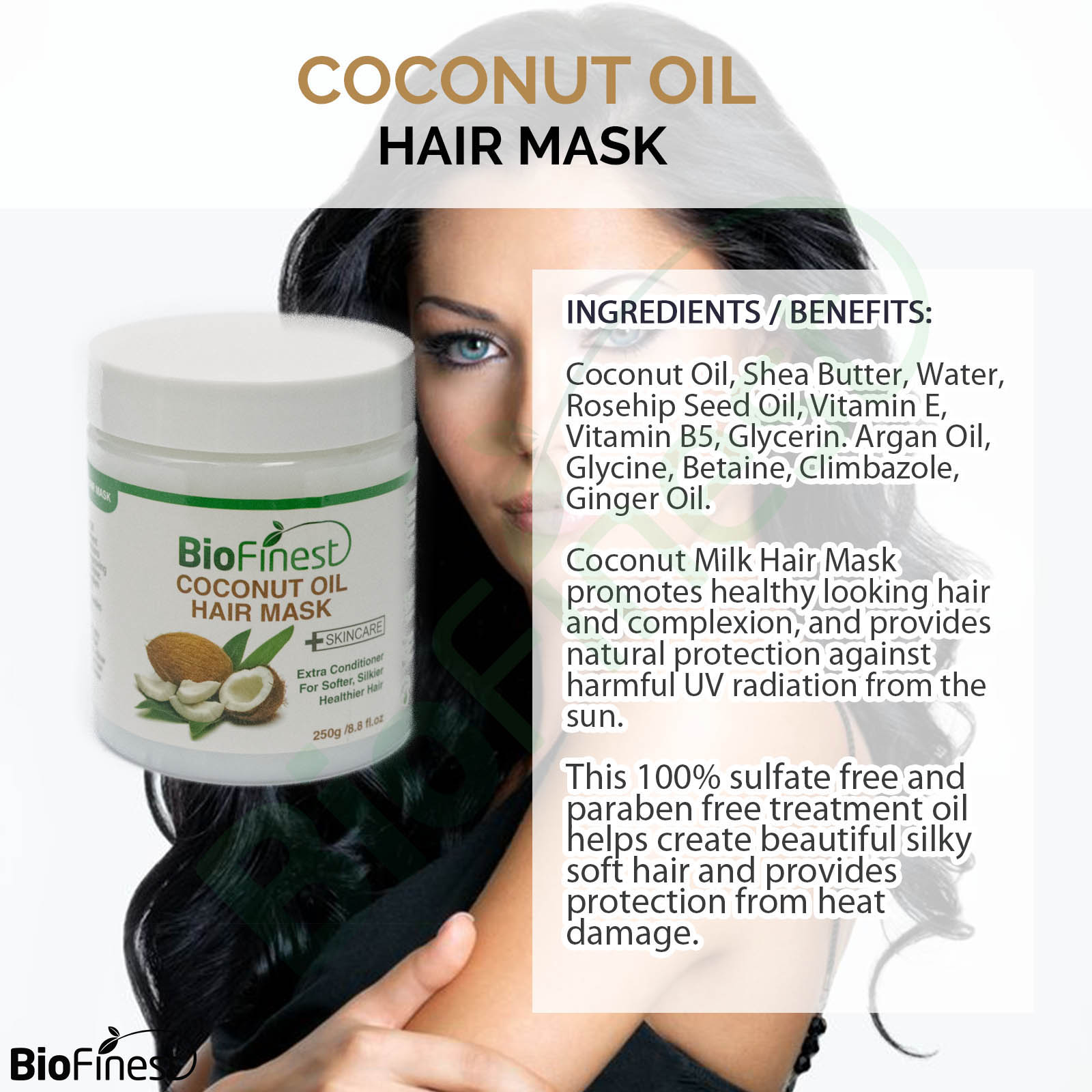 Argan Oil Hair Mask With 100 Organic Jojoba Oil Aloe Vera Keratin