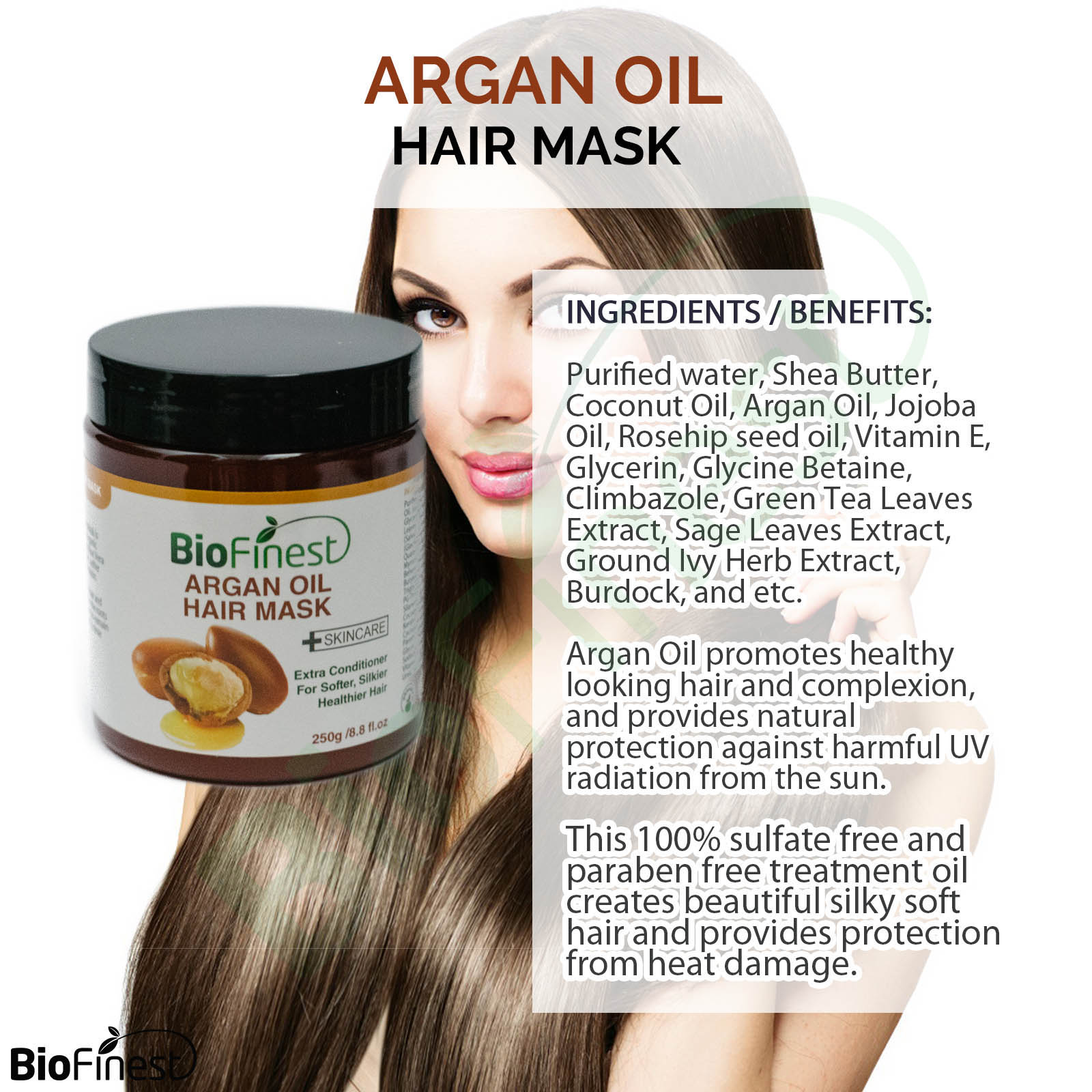 Argan Body Scrub Hair Repair Gift Set Argan Oil Dead Sea