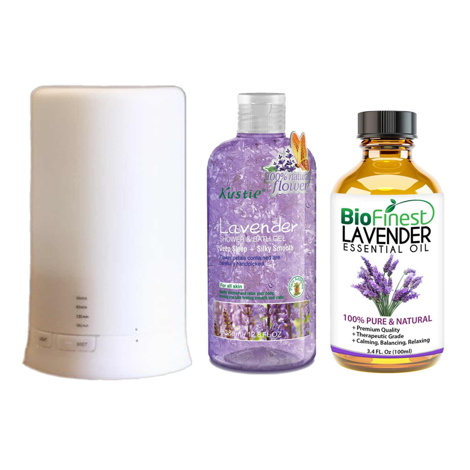 Relaxing Lavender Aromatherapy Gift Set Best For Romantic Lavender