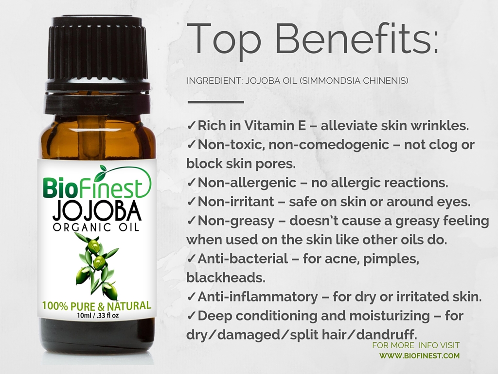 Biofinest 100 Organic Jojoba Oil Best Moisturizer For Skin Hair