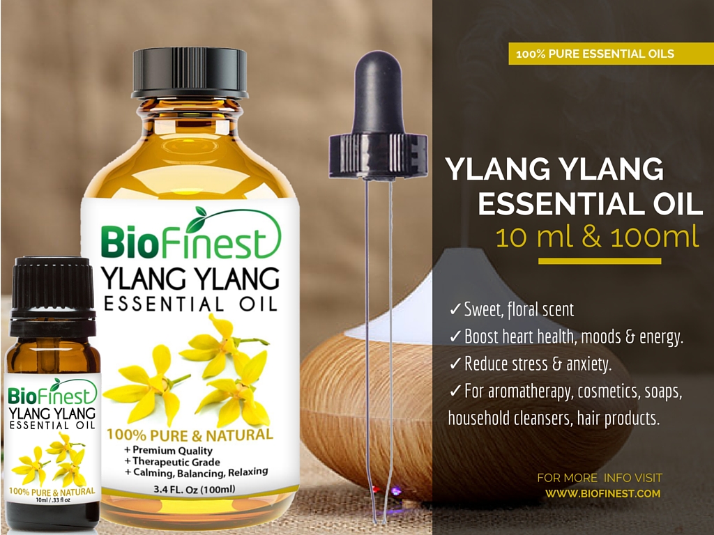 Biofinest 100% Pure Ylang Ylang Essential Oil - Best for ...