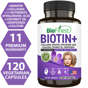 Biofinest Biotin Supplement (120 capsules)