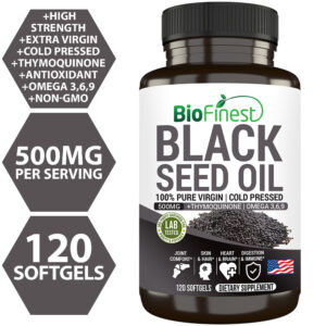 Biofinest Black Seed Oil Supplement (120 softgels)