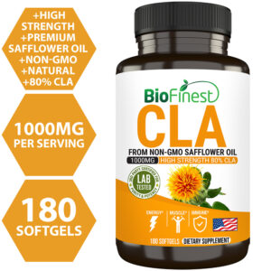 Biofinest CLA Conjugated Linoleic Acid Supplement (180 softgels)