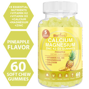 Biofinest Calcium Magnesium Zinc K2 D3 Gummy (60 gummies)