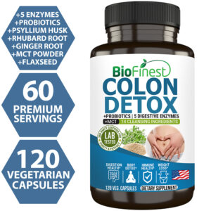 Biofinest Colon Detox Supplement (120 capsules)
