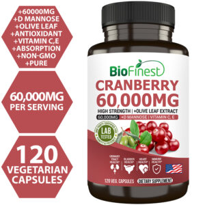 Biofinest Cranberry Supplement (120 capsules)