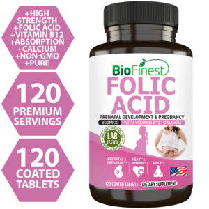 Biofinest Folic Acid Supplement (120 tablets)