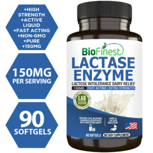 Biofinest Lactase Enzyme Supplement (90 capsules)