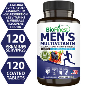 Biofinest Men Multivitamin Supplement (120 tablets)