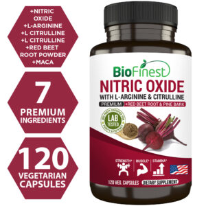 Biofinest Nitric Oxide Supplement (120 capsules)