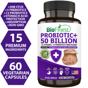 Biofinest Probiotic Supplement (60 capsules)