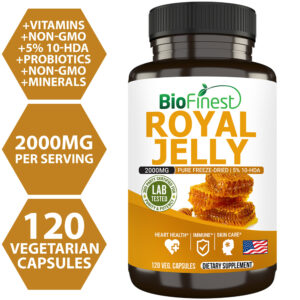 Biofinest Royal Jelly Supplement (120 capsules)