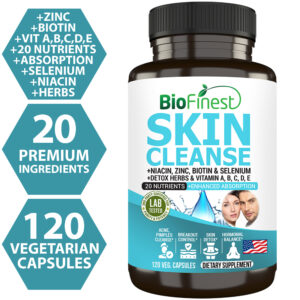 Biofinest Skin Cleanse Supplement (120 capsules)