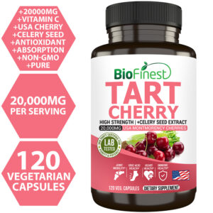Biofinest Tart Cherry Supplement (120 capsules)