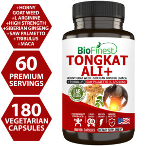 Biofinest Tongkat Ali Supplement (180 capsules)
