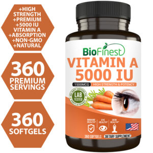 Biofinest Vitamin A Supplement (360 softgels)