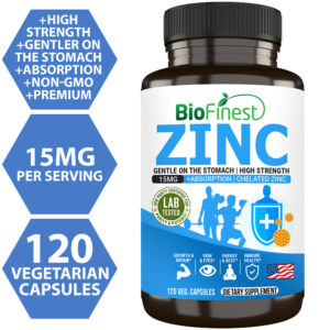 Biofinest Zinc Supplement (120 capsules)