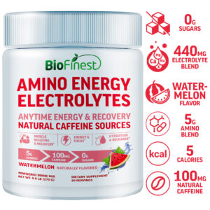 Biofinest Amino Energy Electrolyte Drink Powder, Watermelon (270g)