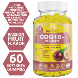 Biofinest Coenzyme Q10 CoQ10 Gummy (60 gummies)