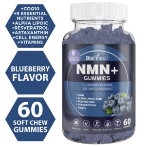 Biofinest NMN Nicotinamide Mononucleotide Gummy (60 gummies)