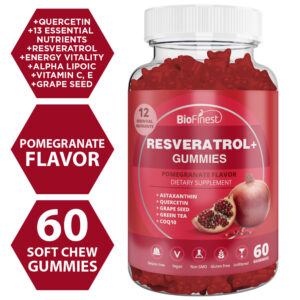Biofinest Resveratrol+ Gummy (60 gummies)