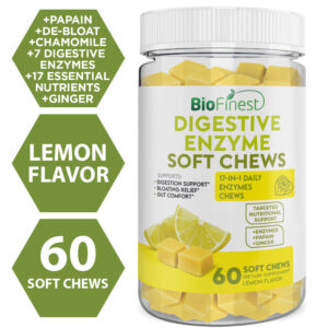 Biofinest Digestive Enzyme Soft Chews (Lemon 60s)