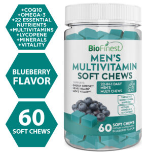 Biofinest Men’s Multivitamin Soft Chews (Blueberry 60s)