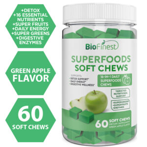 Biofinest Superfoods Soft Chews (Green Apple 60s)